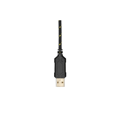 2E Gaming Гарнітура ігрова HG340, 7.1, USB-A, RGB, 2м, жовтий