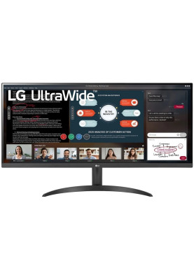 LG Монітор 34" 34WP500-B 2xHDMI, Audio, IPS. 2560x1080, 95%sRGB, FreeSync, HDR10