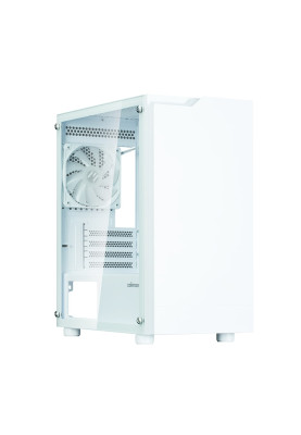 Zalman Корпус T4 Plus без БР, 2xUSB3.0, 1xUSB2.0, 1x120мм ARGB, VGA 3200мм, TG Side Panel, mATX, білий