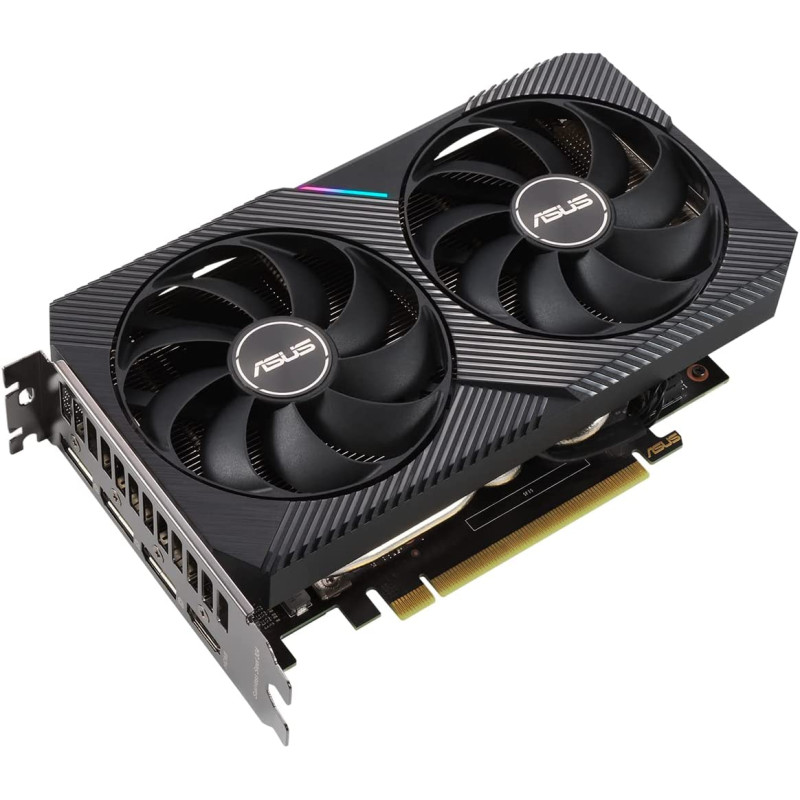 ASUS Відеокарта GeForce RTX 3050 8GB GDDR6 DUAL OC DUAL-RTX3050-O8G