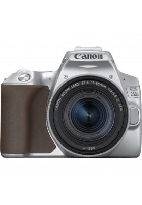 Canon Цифрова фотокамера дзеркальна EOS 250D kit 18-55 IS STM Silver