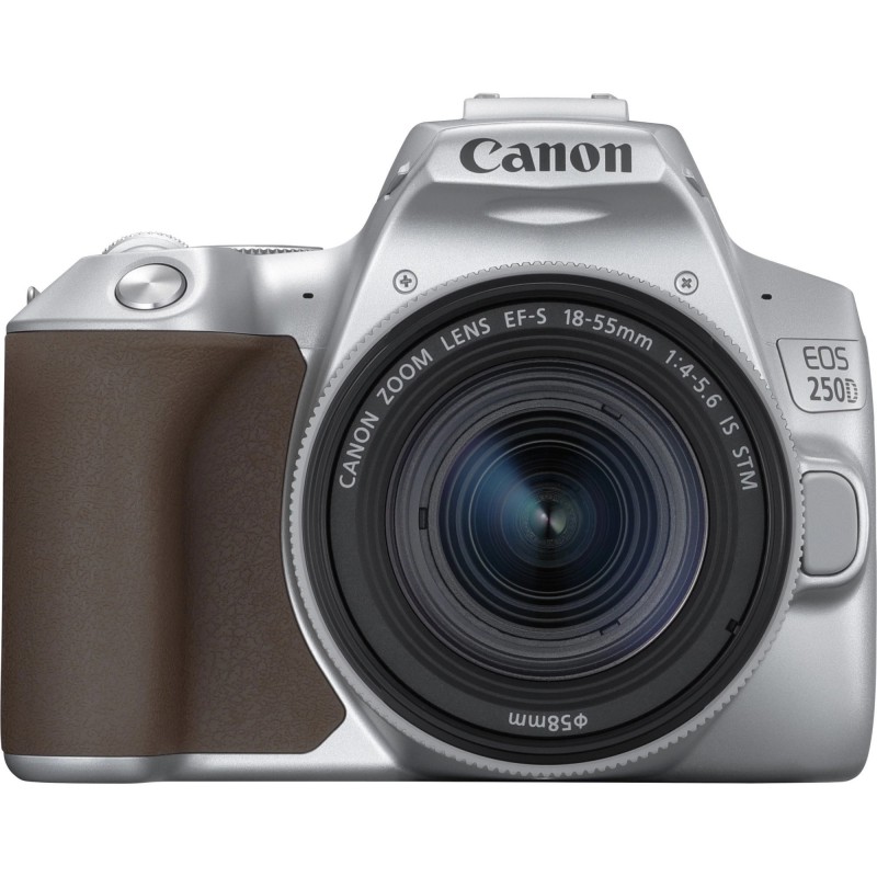 Canon Цифрова фотокамера дзеркальна EOS 250D kit 18-55 IS STM Silver