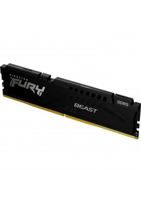 Kingston Память DDR5 16GB KIT (8GBx2) 6000 FURY Beast Black