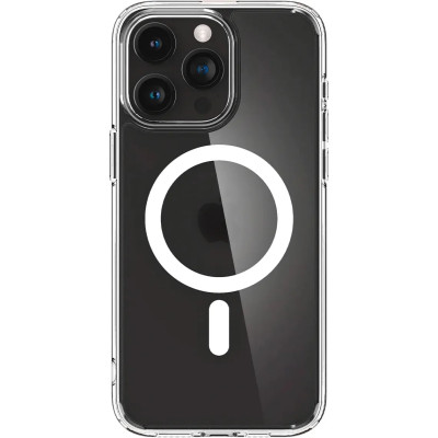 Spigen Чохол для Apple iPhone 15 Pro, Ultra Hybrid MagFit, Frost Clear