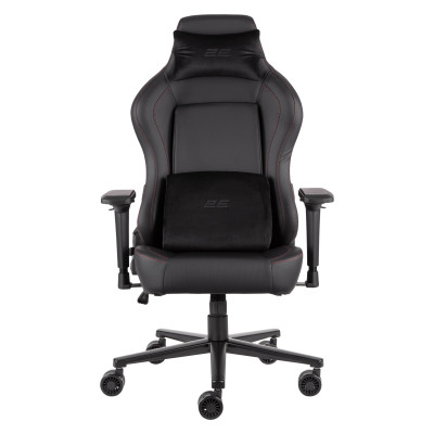 2E Gaming Крісло BASAN II, ПУ шкіра, 4D-Armrests, чорно-червоний 2E Gaming Крісло BASAN II, ПУ шкіра, 4D-Armrests, чорно-червоний