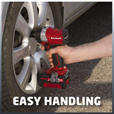 Einhell Гайкокрут ударний TP-CW 18 Li BL - Solo акум., PXC, 18В, 215 Нм, безщітк., квадрат, 1.1 кг Einhell Гайкокрут ударний TP-CW 18 Li BL - Solo акум., PXC, 18В, 215 Нм, безщітк., квадрат, 1.1 кг