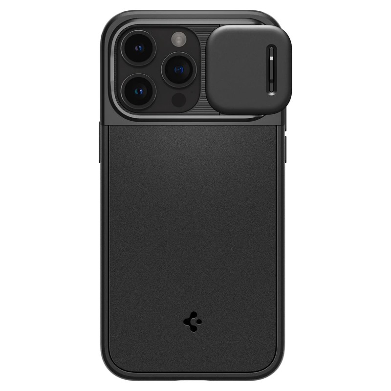 Spigen Чохол для Apple iPhone 15 Pro Optik Armor MagFit, Black