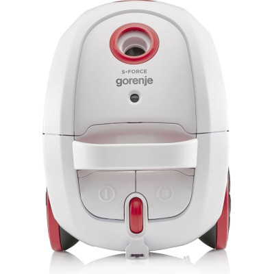 Gorenje Пилосос мішковий, 850Вт, конт пил -3л, HEPA, телескоп трубка, білий Gorenje Пилосос мішковий, 850Вт, конт пил -3л, HEPA, телескоп трубка, білий