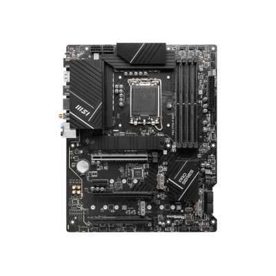 MSI Материнська плата PRO Z790-P WIFI DDR5 s1700 Z790 4xDDR5 M.2 HDMI DP Wi-Fi BT ATX
