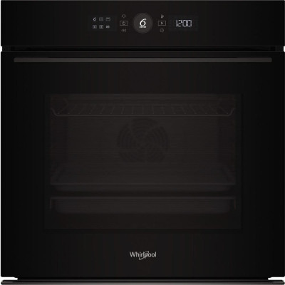 Whirlpool Духовий шафа Whirlpool електричний, 73л, A+, дисплей, конвекція, телескопічні напрямні, чорний
