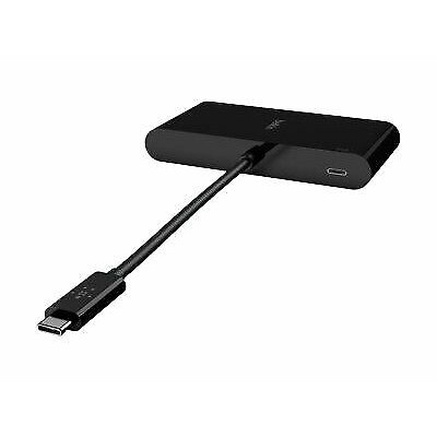 Belkin USB-C - Ethernet, HDMI, VGA, USB-A, 100W PD, black