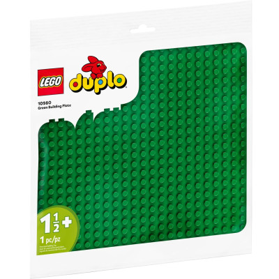LEGO Конструктор DUPLO Зелена будівельна пластина