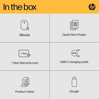 HP Миша Creator 930, WL, сріблястий