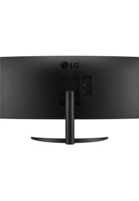 LG Монітор 34" 34WR50QC-B 2xHDMI, DP, Audio, VA, 3440x1440, 21:9, 100Hz, sRGB 99%, CURVED, FreeSync, HDR10