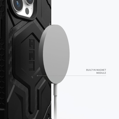 UAG Чохол UAG для Apple iPhone 15 Pro Monarch Pro Magsafe, Carbon Fiber