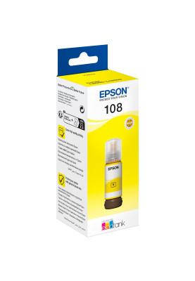 Epson Контейнер з чорнилом 108 EcoTank L8050/L18050 yellow