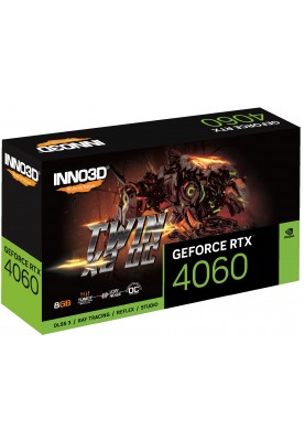 Inno3d Відеокарта GeForce RTX 4060 8GB GDDR6 TWIN X2 OC