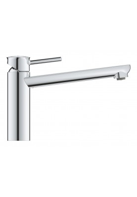 Grohe Змішувач для кухні BauClassic, довж.виливу - 222мм, поворотний, 1важіль, хром