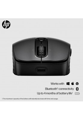 HP Миша 690 Rechargeable, BT, чорний