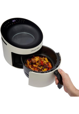 Russell Hobbs Мультипіч Satisfry Panoramic- 1500Вт, чаша-5л, сенсорне управл., 10 авто. програм, пластик/скло, білий