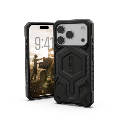 UAG Чохол для iPhone 17 Pro, Monarch Pro MagSafe, Carbon Fiber