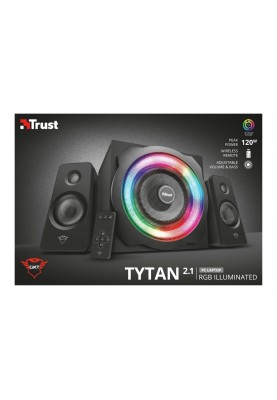 Trust Акустична система (Колонки) 2.1 GXT 629 Tytan RGB Black