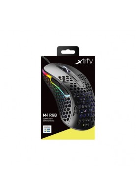 Cherry Xtrfy Миша ігрова M4 RGB USB Black