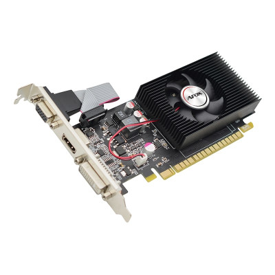 AFOX Відеокарта GeForce GT 730 2GB GDDR3 LP Fan