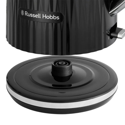 Russell Hobbs Електрочайник Eden, 1.7л, нержавіюча сталь, пластик, чорний
