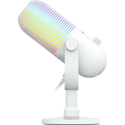 Razer Мікрофон геймінговий Seiren V3 Chroma, Uni, RGB, USB-A, 2м, білий