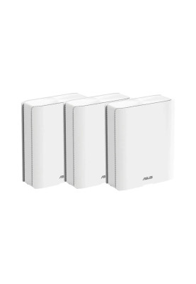 ASUS Система WiFi-Mesh ZenWiFi BQ16 BE25000, 2xGE LAN, 1xGE WAN/LAN, 1x10GE LAN, 1x10GE WAN/LAN 1xUSB 3.0, 3мод, білий
