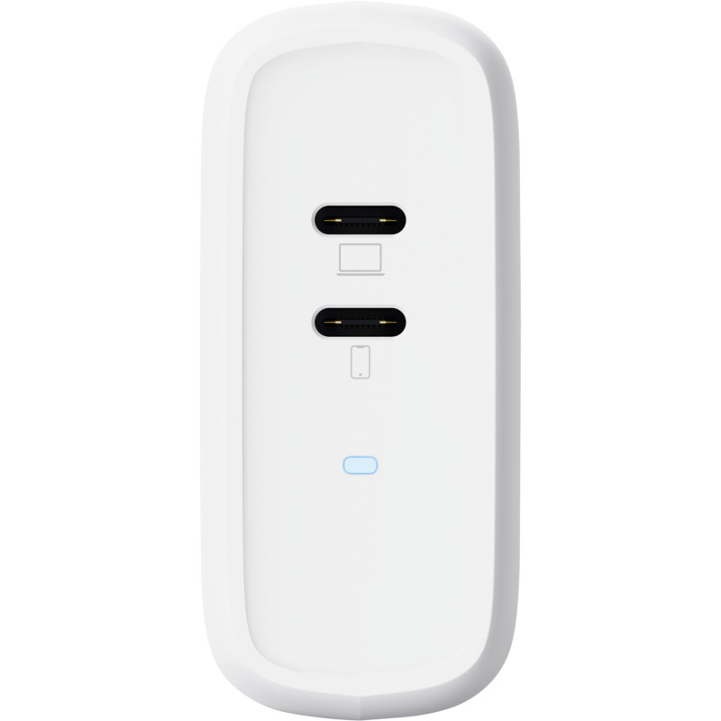 Trust Зарядний пристрій мережевий Maxo 65Вт, 2xUSB-C PD, білий