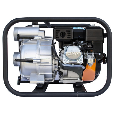 SEQUOIA Мотопомпа бензинова SEQUOIA SPP600 для чистої води, 5.15кВт/7.0к.с., 600л/хв, висота 30м, 5мм, бак 3.5л, діаметр патрубків 2"/50мм, ручний старт, 20.73