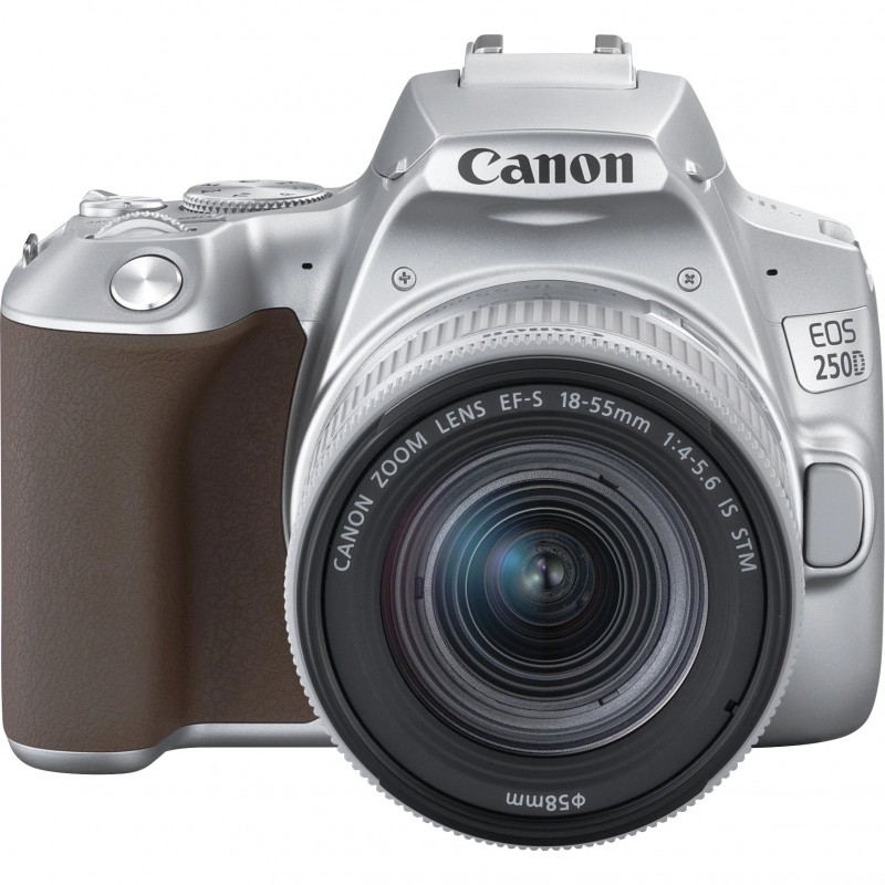 Canon Цифрова фотокамера дзеркальна EOS 250D kit 18-55 IS STM Silver