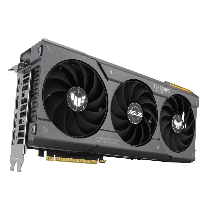 ASUS Відеокарта Radeon RX 7600 XT 16GB GDDR6 TUF OC TUF-RX7600XT-O16G-GAMING
