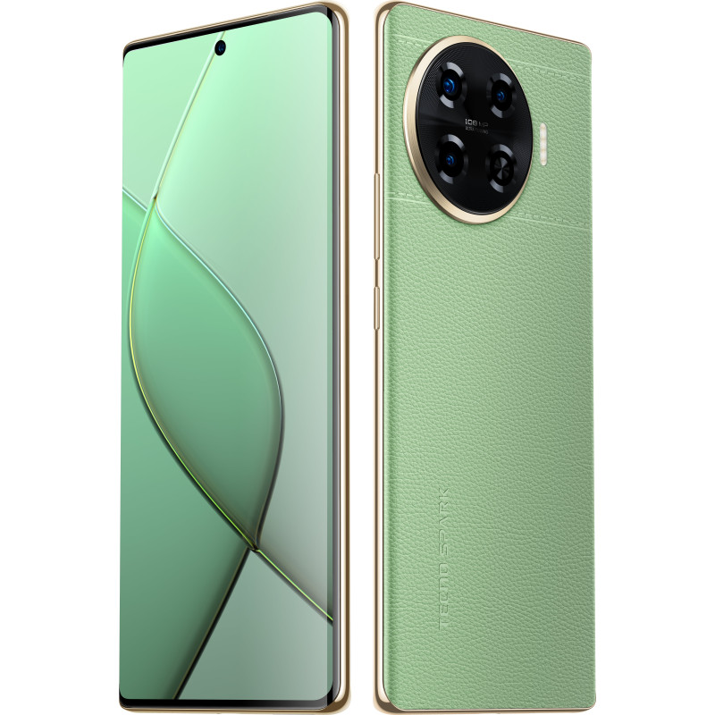TECNO Смартфон Spark 20 PRO+ (KJ7) 6.78" 8/256ГБ, 2SIM, 5000мА•год, Magic Skin Green