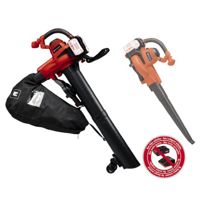 Einhell Пилосос садовий акум GE-LB 36/230 Li E - Solo, 36В, PXC, 8000-14000 об/хв, 700 м3/год, 230 км/год, 45 л