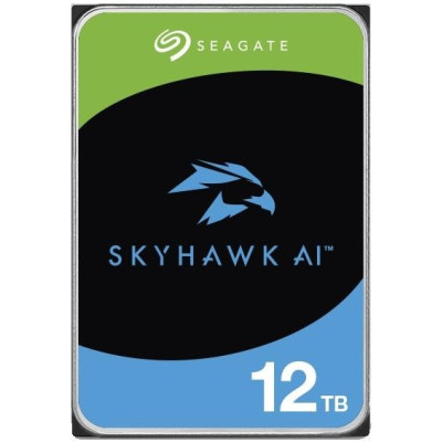 Seagate Жорсткий диск 12TB 3.5" 7200 256MB SATA SkyHawk AI