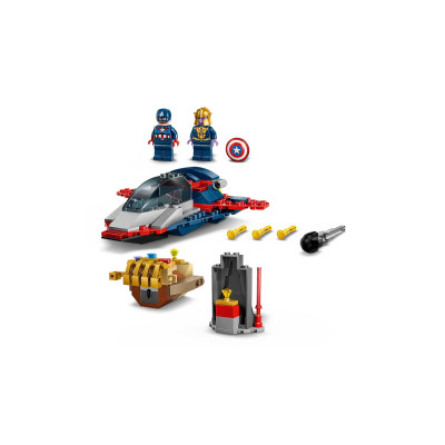 LEGO Конструктор Super Heroes Капітан Америка проти Таноса