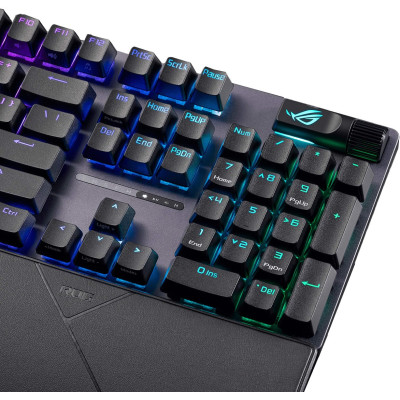 ASUS Клавіатура механічна ROG Strix Scope II X, 104key, USB-A, EN/UK, RGB, чорний