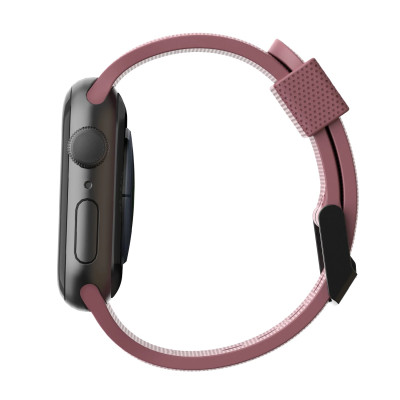 UAG Ремінець [U] для Apple Watch 44/42 Dot Silicone, Dusty Rose