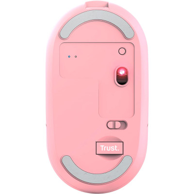 Trust Миша Puck Rechargeable Ultra-Thin BT WL Silent Pink Trust Миша Puck Rechargeable Ultra-Thin BT WL Silent Pink
