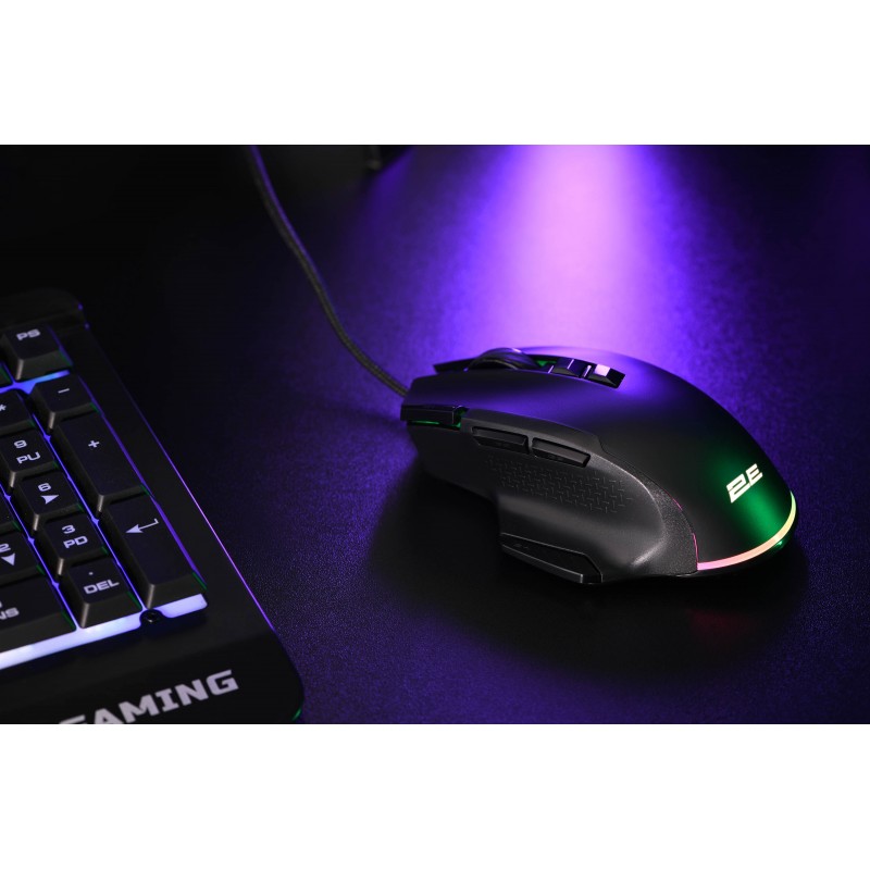 2E Gaming Миша MG330 RGB USB Black