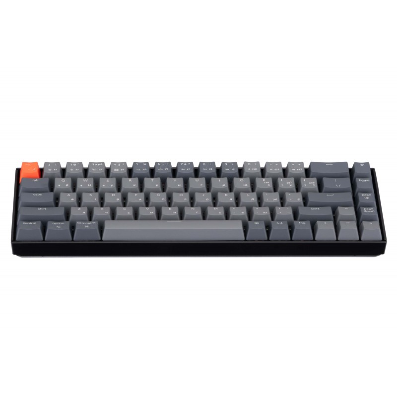 Keychron Клавіатура K6 68 Key Gateron White LED Brown