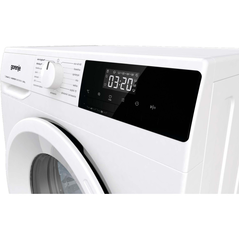 Gorenje Пральна машина фронтальна, 6кг, 1000, C, 43.5см, дисплей, пар, інвертор, білий