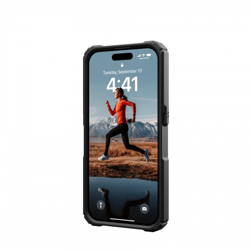 UAG Чохол для iPhone 15 Pro, Plasma XTE Magsafe, Black/Orange