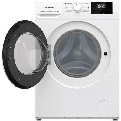 Gorenje Пральна машина фронтальна, 6кг, 1000, A+++, 43.5см, дисплей, пар, інвертор, білий