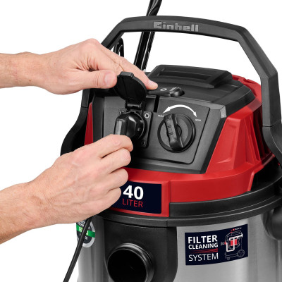 Einhell Пилосос професійний Einhell TE-VC 4090 SACL 1150Вт 225мБар 40л 10.1кг