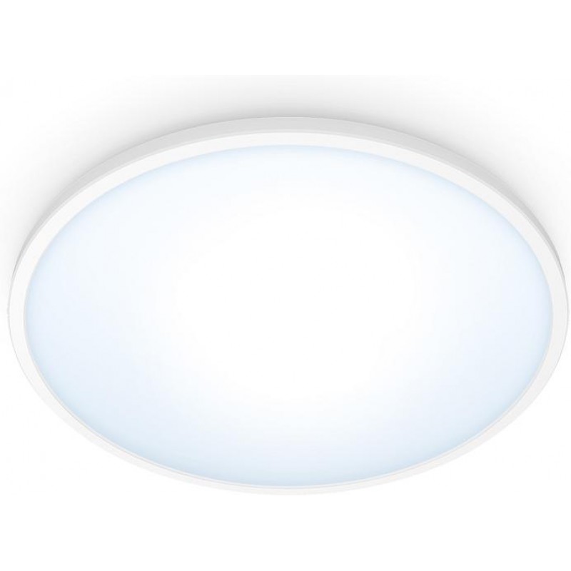 WiZ Світильник стельовий розумний SuperSlim Ceiling, 16W, 1500lm, 29,2см, 2700-6500K, Wi-Fi, білий
