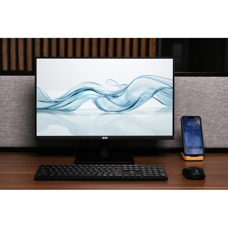 2E Монітор 23.8" E2424B D-Sub, HDMI, VA, 100Hz, FreeSync